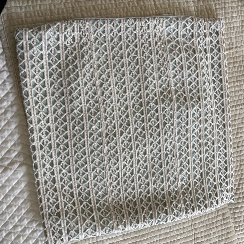 Eastern Accents Nerida square pillow cover
